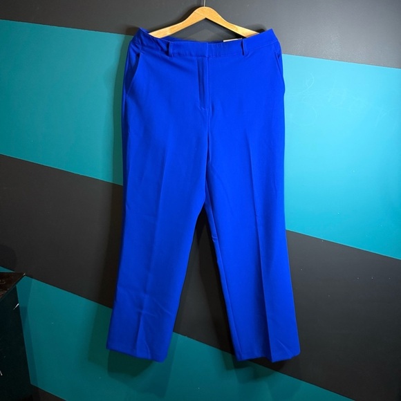 Joie NWT  Blue Wide Leg Pants with High-Waisted Design - Picture 5 of 16